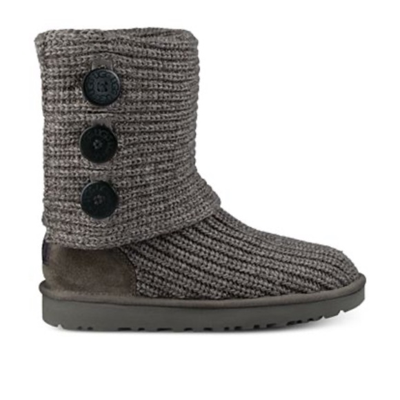 grey knit uggs
